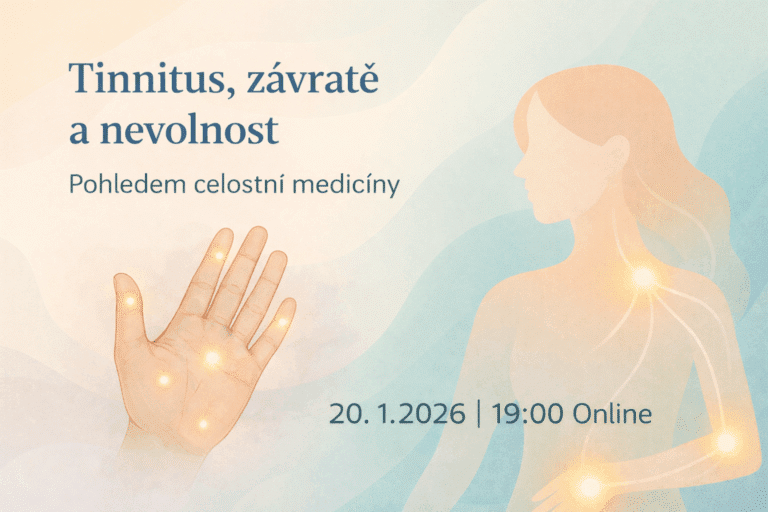 Webinář: Tinnitus, závratě a nevolnost